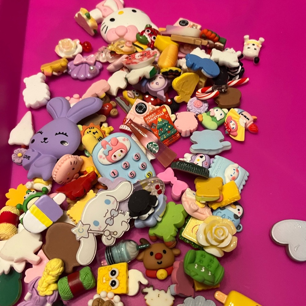 LARGE item scoop mystery charms decor disney sanrio etc